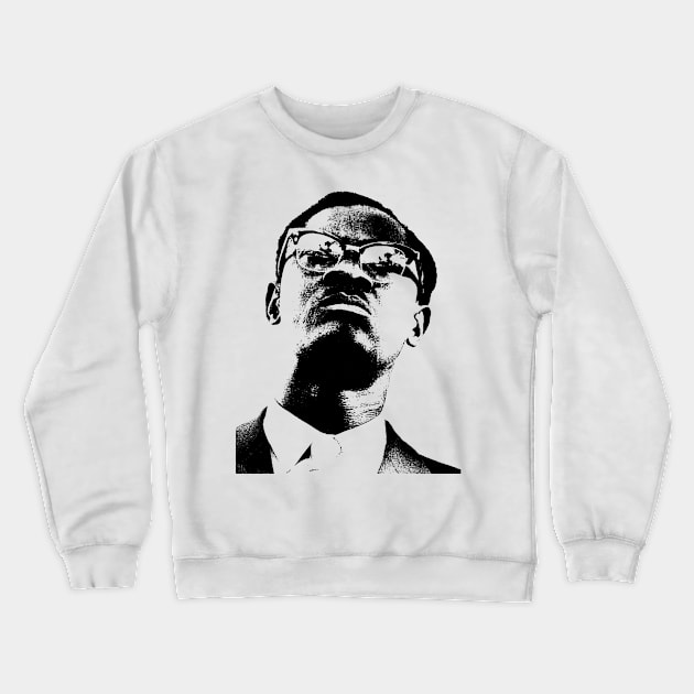 Patrice Lumumba Crewneck Sweatshirt by truthtopower